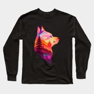 Wolves and Forests Long Sleeve T-Shirt